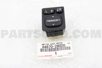 Toyota 8487028020 SWITCH ASSY, OUTER MIRROR
