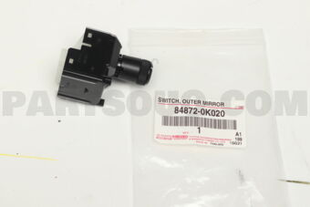 Toyota 848720K020 SWITCH OUTER MIRROR