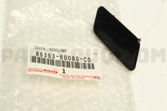 Toyota 8535360080C0 COVER, HEADLAMP