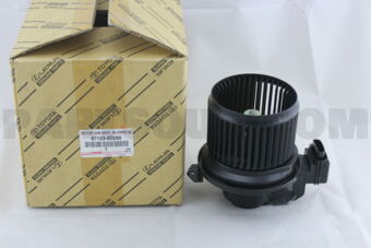 Toyota 871030D290 MOTOR SUB-ASSY, BLOWER W/FAN