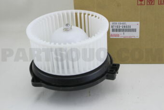 Toyota 8710326020 محرك فرعي ASSY، منفاخ السخان مع مروحة