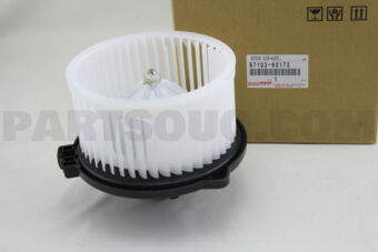 Toyota 8710360172 MOTOR SUB-ASSY, HEATER BLOWER, W/FAN