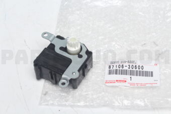 Toyota 8710630600 DAMPER SERVO SUB-ASSY, AIR CONDITIONER RADIATOR, NO.6