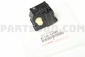 Toyota 8710650380 DAMPER SERVO SUB-ASSY, AIR CONDITIONER RADIATOR, NO.2