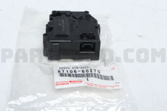 Toyota 8710660270 DAMPER SERVO SUB-ASSY, AIR CONDITIONER RADIATOR, NO.2