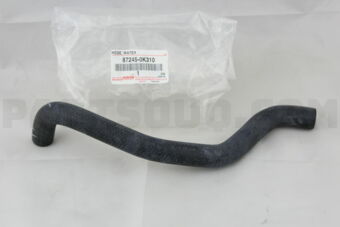 Toyota 872450K310 HOSE, HEATER WATER, OUTLET G