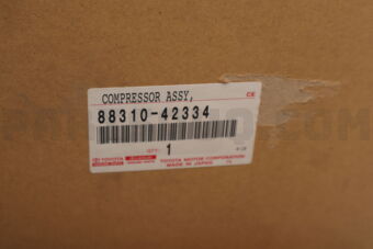 Toyota 8831042334 COMPRESSOR ASSY, W/PULLEY