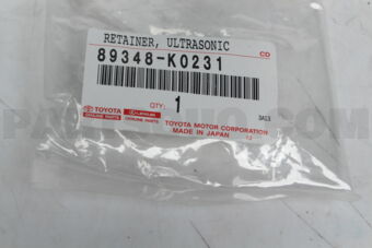 Toyota 89348K0231 RETAINER ULTRASONIC