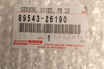 Toyota 8954326190 SENSOR SPEED FR LH