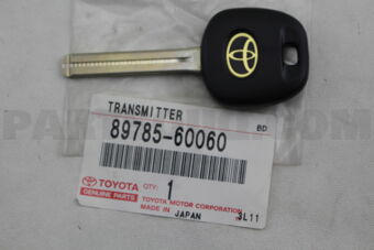 8978560060 Toyota Transmitter Transponder Key Master Price 23 53 Weight 0 026kg Partsouq Auto Parts Around The World With historic price charts for nse / bse. 8978560060 toyota transmitter transponder key master