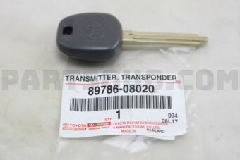 Toyota 8978608020 TRANSMITTER, TRANSPONDER KEY SUB