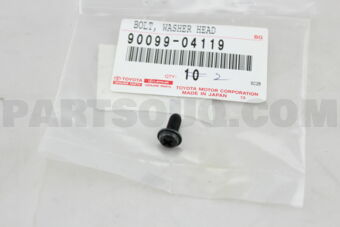Toyota 9009904119 BOLT, WASHER HE