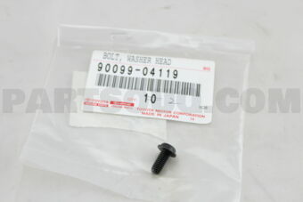 Toyota 9009904119 BOLT, WASHER HE