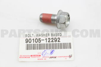 Toyota 9010512292 BOLT (FOR FRONT DIFFERENTIAL TUBE)