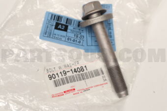 Toyota 9011914081 BOLT(FOR FRONT SUSPENSION LOWER ARM NO.2),RH/LH
