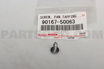 Toyota 9016750063 SCREW PAN TAPPING