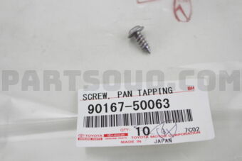 Toyota 9016750063 SCREW PAN TAPPING
