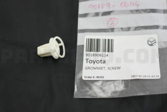 Toyota 9018906114 GROMMET, SCREW