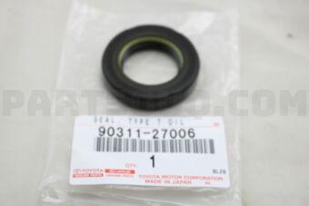 Toyota 9031127006 SEAL, OIL, NO.1(FOR POWER STEERING CYLINDER TUBE)