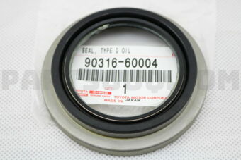 Toyota 9031660004 SEAL, OIL (FOR STEERING KNUCKLE),RH/LH