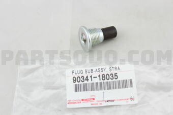 Toyota 9034118035 PLUG (FOR FRONT DIFFERENTIAL DRAIN)
