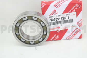 Toyota 9036343001 BEARING (FOR FRONT DIFFERNTIAL SIDE GEAR SHAFT RH)