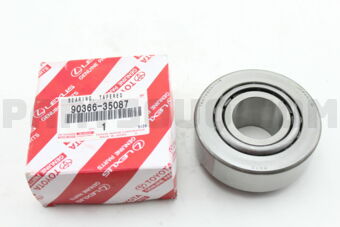 Toyota 9036635087 BEARING, TAPERED ROLLER (FOR FRONT DRIVE PINION FRONT)