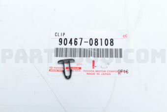 Toyota 9046708108 CLIP(FOR FRONT FENDER TO COWL SIDE SEAL)