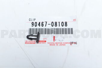 Toyota 9046708108 CLIP(FOR FRONT FENDER TO COWL SIDE SEAL)