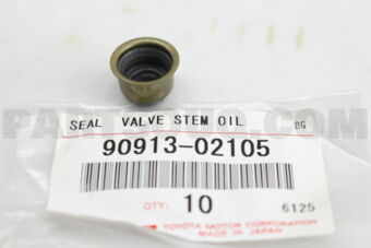 Toyota 9091302105 SEAL OR RING, O(FOR VALVE STEM OIL)