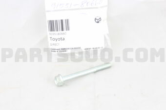 Toyota 9155180660 BOLT, FLANGE