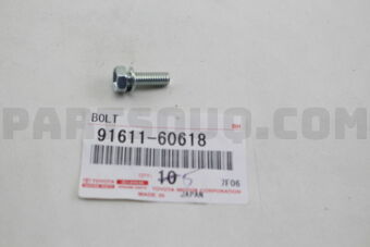Toyota 9161160618 BOLT(FOR OIL RECEIVER PIPE)