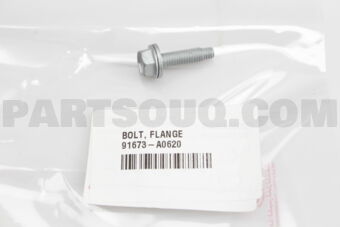 Toyota 91673A0620 BOLT, FLANGE