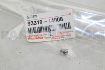 Toyota 9331914008 SCREW