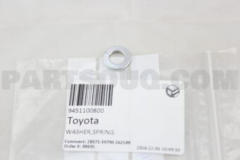 Toyota 9451100800 WASHER,SPRING