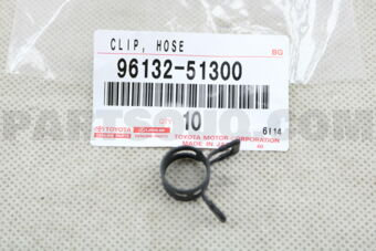Toyota 9613251300 CLAMP OR CLIP(FOR AIR HOSE, NO.2)