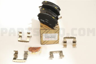 Toyota SU00304324 PAD KIT, DISC BRAKE, FRONT
