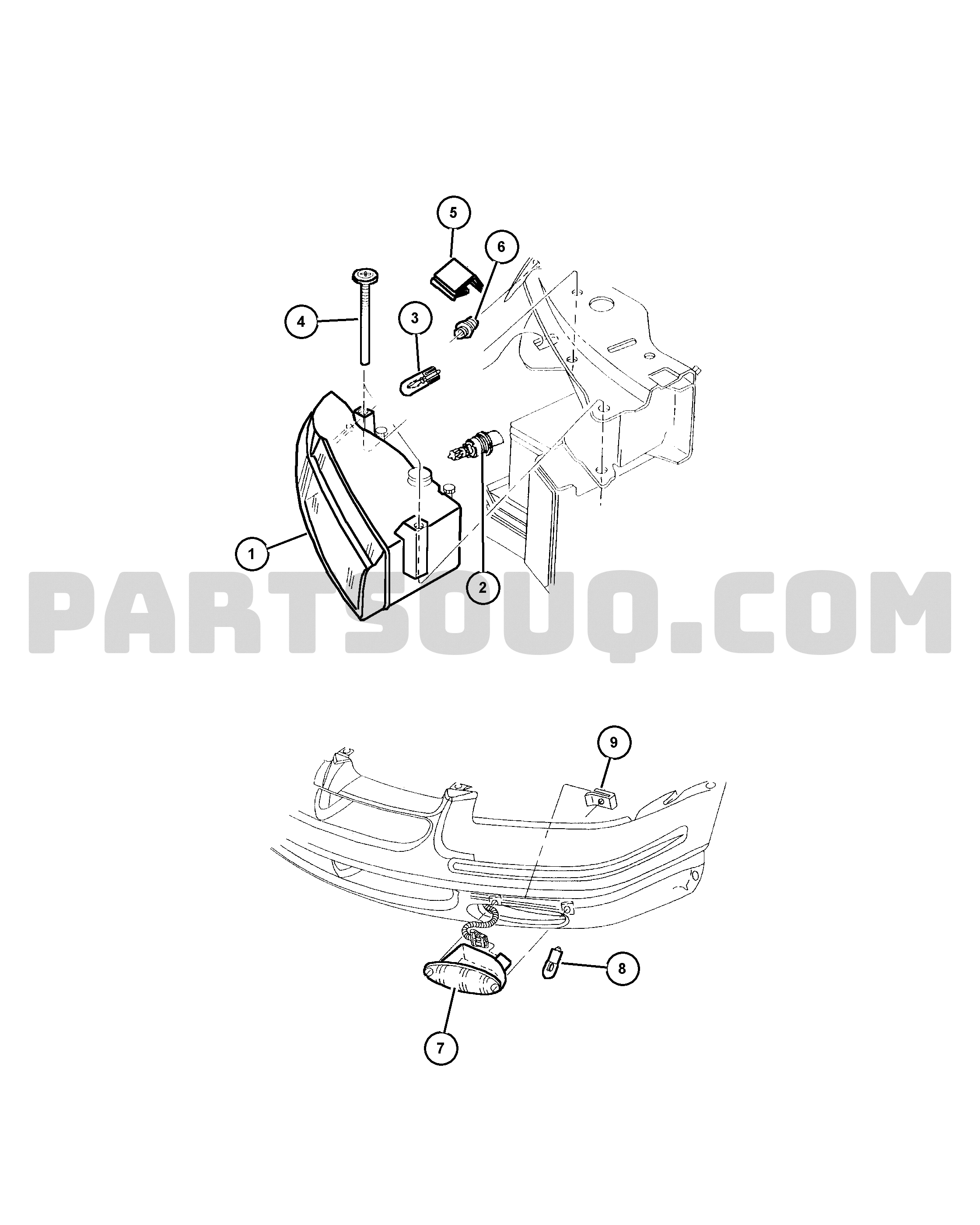 ELECTRICAL | Chrysler J2 - CIRRUS/ STRATUS (MEXICO) EXPORT 98J2