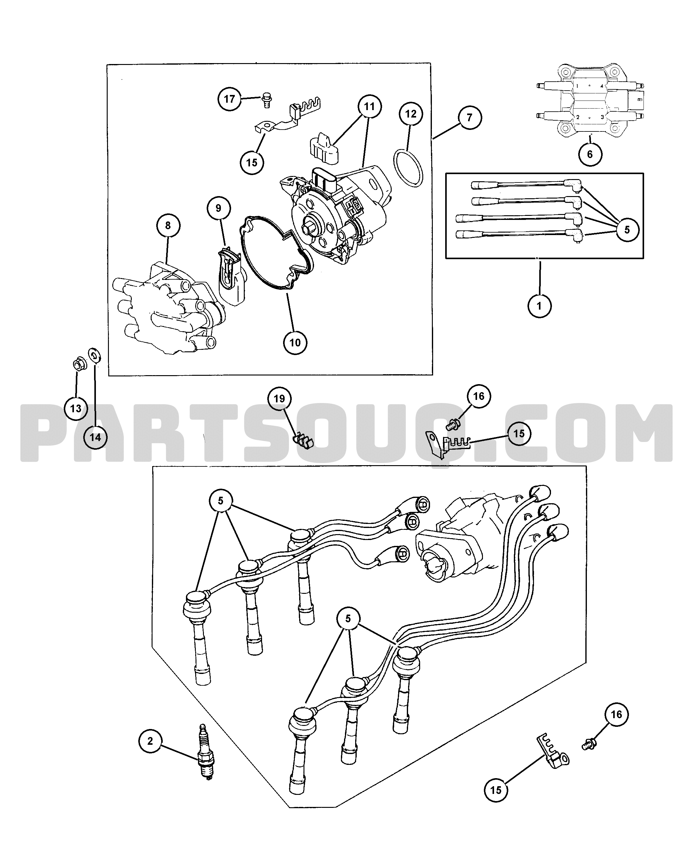ELECTRICAL | Chrysler J2 - CIRRUS/ STRATUS (MEXICO) EXPORT 98J2