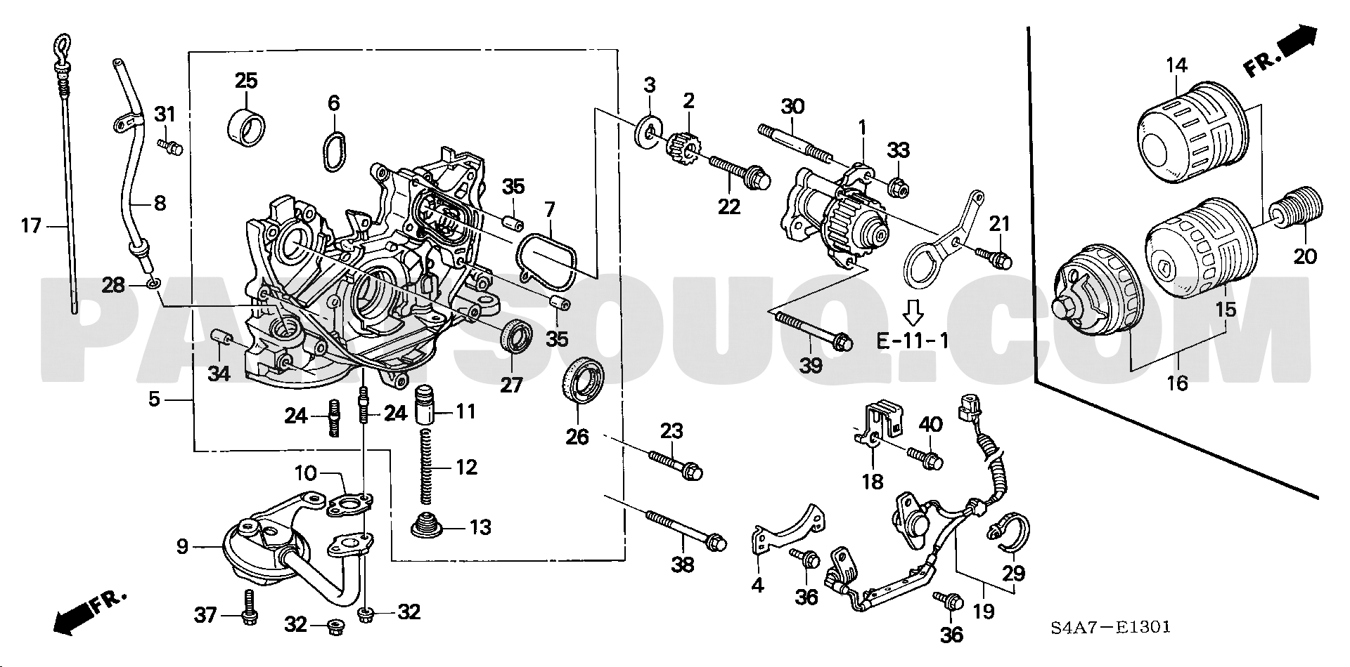 1. ENGINE | Honda ACCORD Europe 17S4A01 Parts Catalogs | PartSouq
