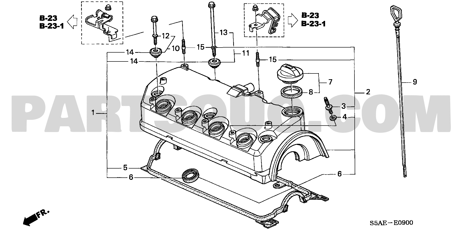 ENGINE | Honda CIVIC Europe 17S5A51 Parts Catalogs | PartSouq