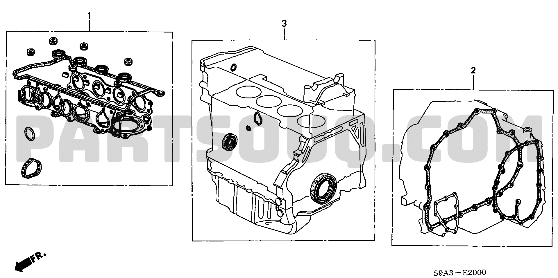 ENGINE | Honda ACCORD TOURER Europe 17SED01 Parts Catalogs | PartSouq