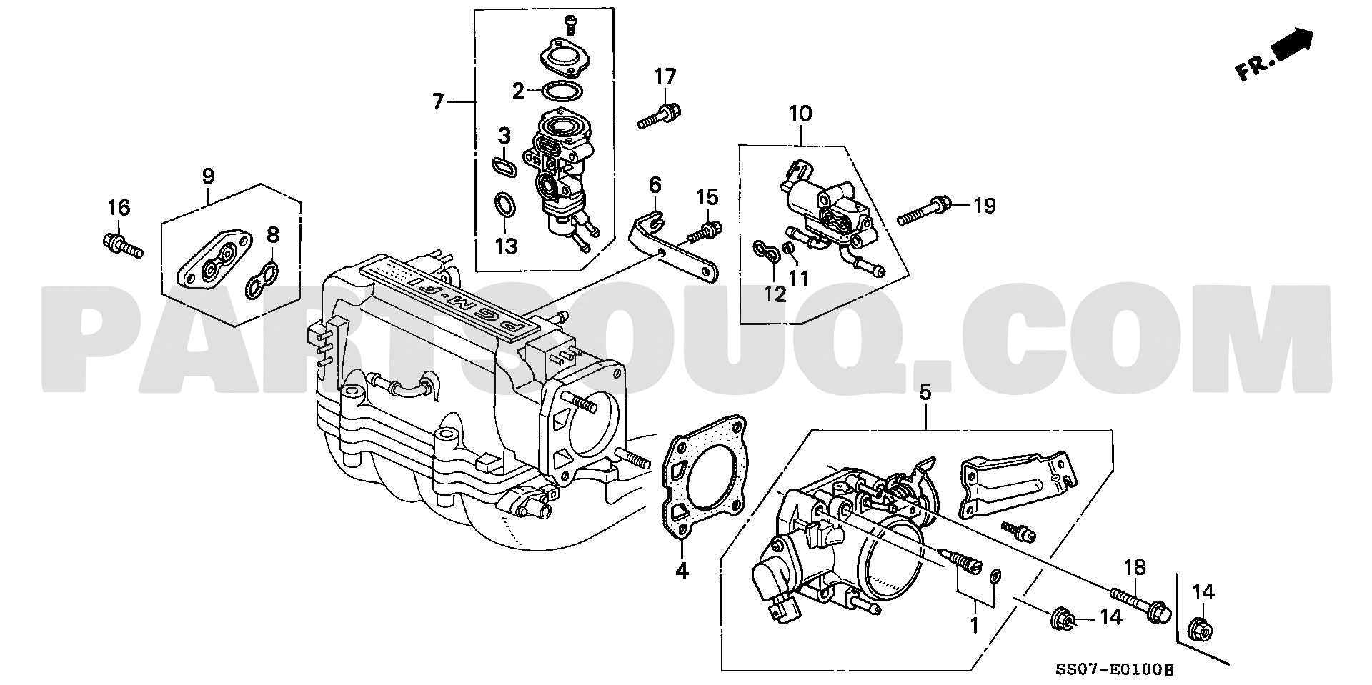 1. ENGINE | Honda PRELUDE Europe 17SS001 Parts Catalogs | PartSouq