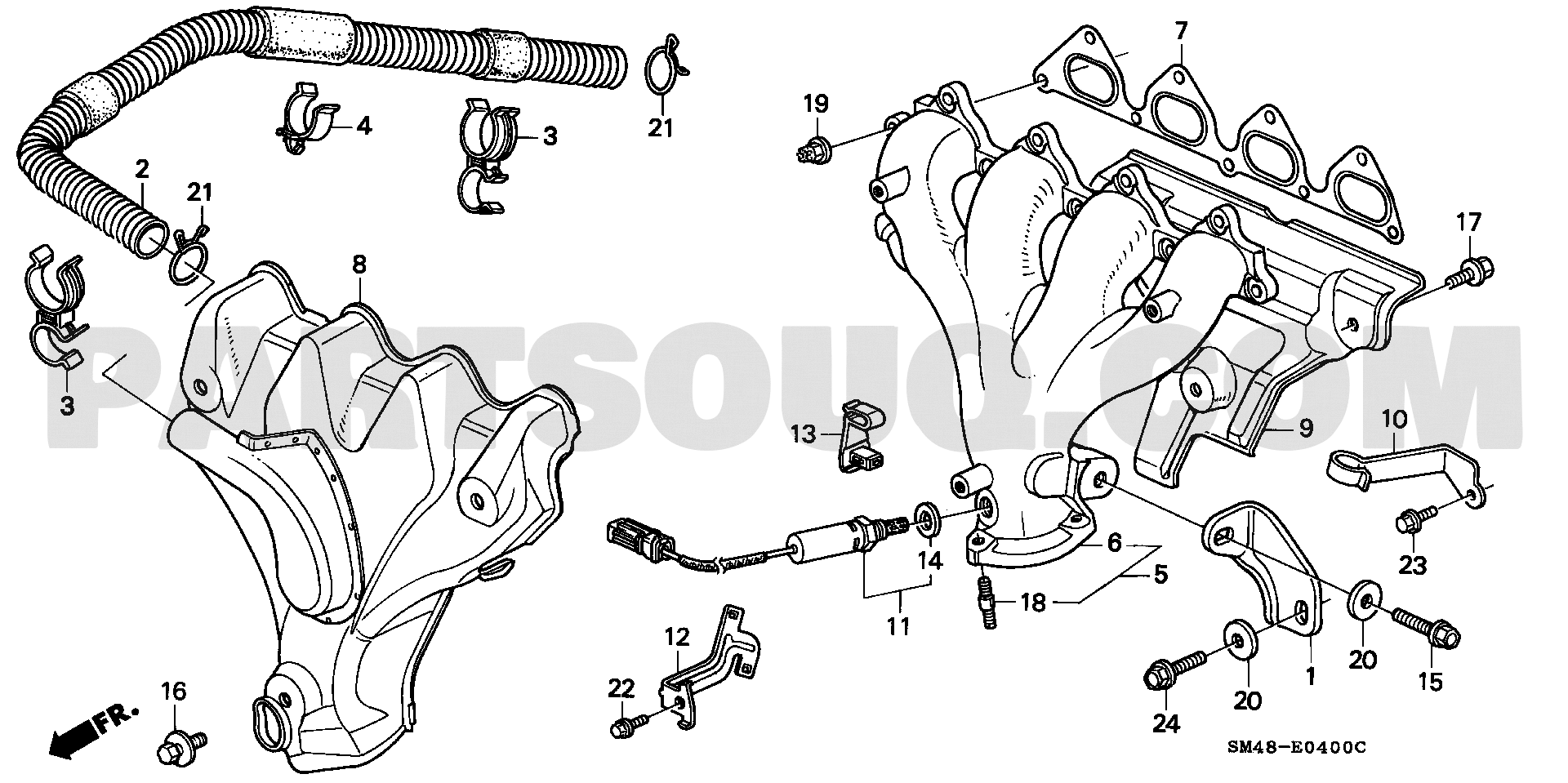 1. MOTOR | Honda ACCORD Europe 18SM401 Catálogos de piezas | PartSouq