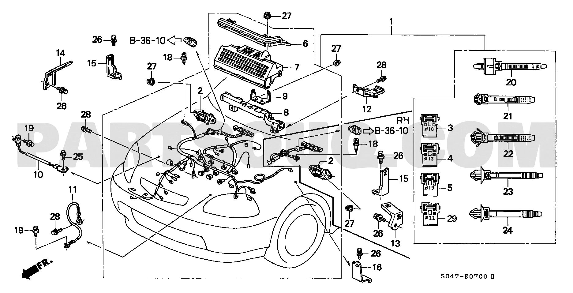 ENGINE | Honda CIVIC General 17S0401 Parts Catalogs | PartSouq