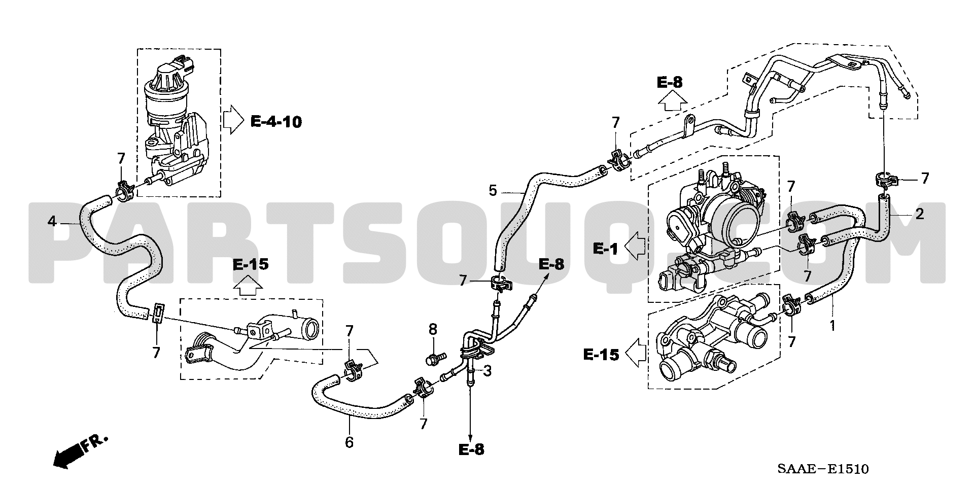 1. ENGINE | Honda JAZZ General 17SAA401 Parts Catalogs | PartSouq