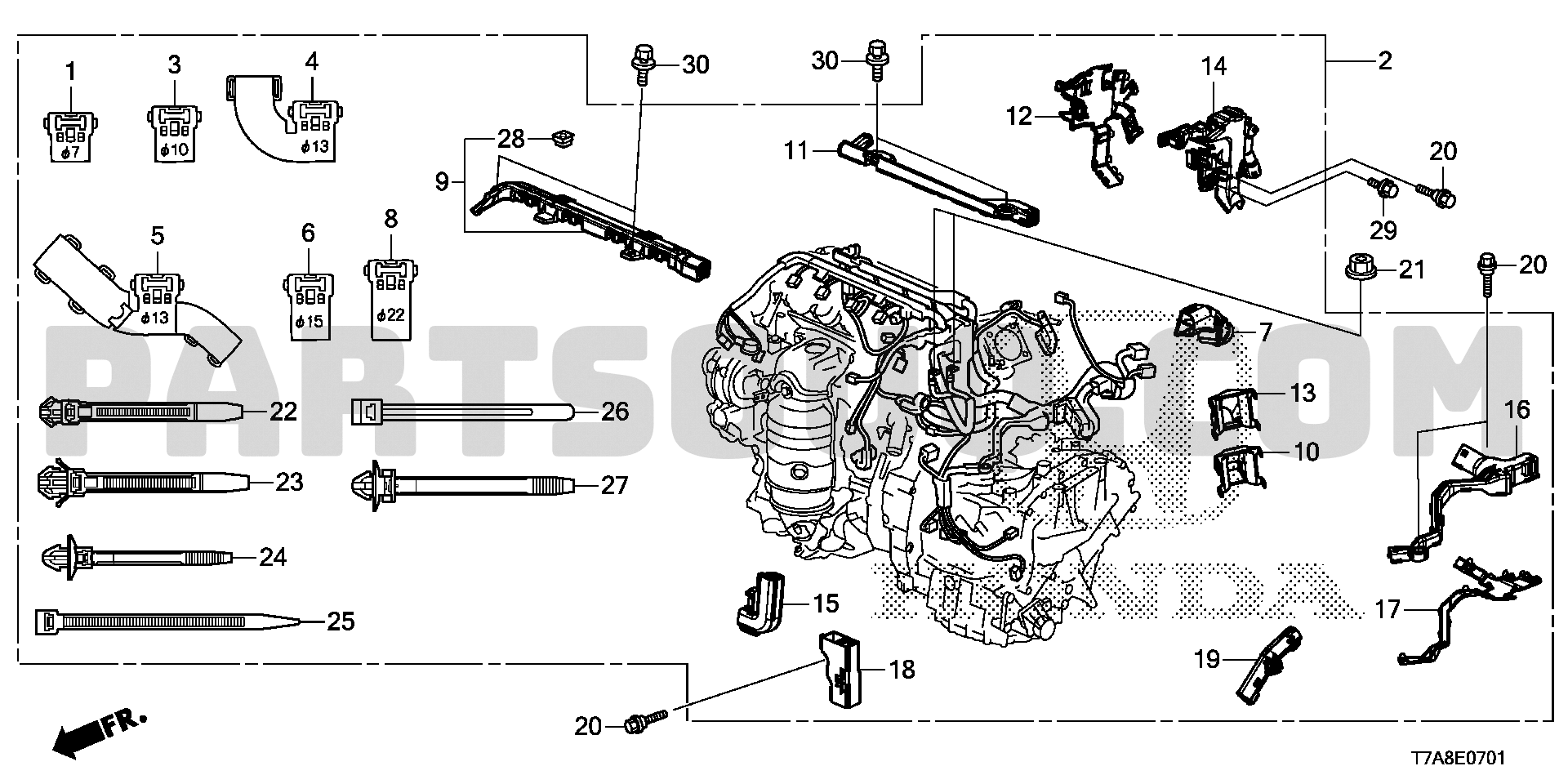 Honda hrv 2016 deals parts