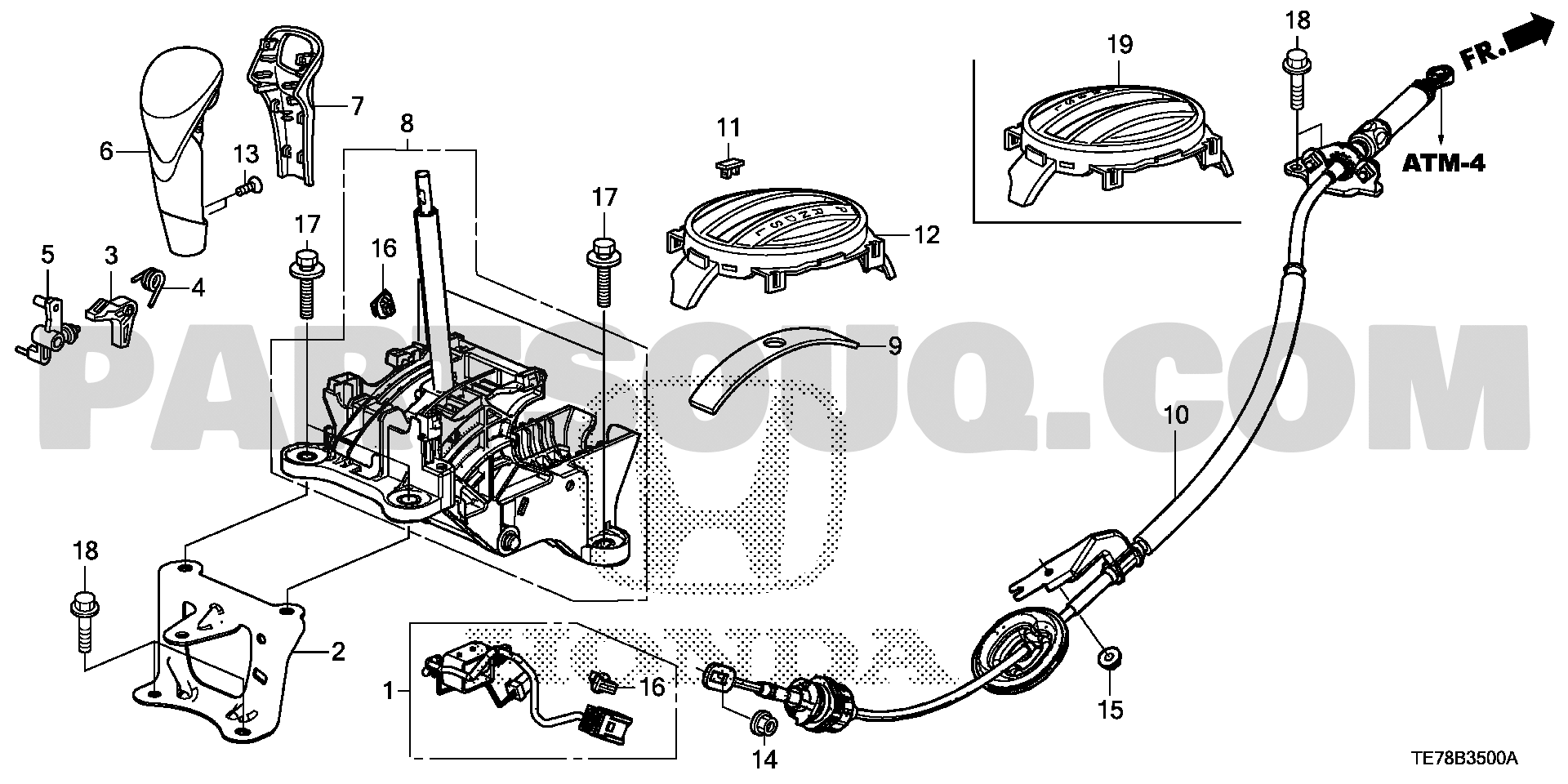 Spare part hot sale honda mobilio