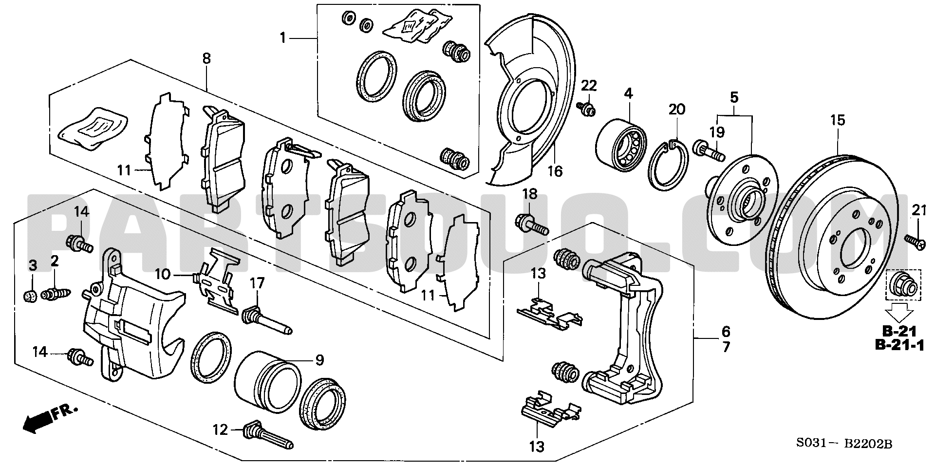 ｽﾃｱﾘﾝｸﾞ/ﾌﾞﾚｰｷ/ｻｽﾍﾟﾝｼｮﾝ | Honda CIVIC 3D Japan GF-EK9 Parts Catalogs |  PartSouq