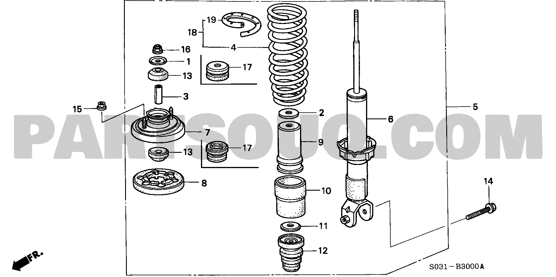 ｽﾃｱﾘﾝｸﾞ/ﾌﾞﾚｰｷ/ｻｽﾍﾟﾝｼｮﾝ | Honda CIVIC 3D Japan GF-EK9 Parts Catalogs |  PartSouq